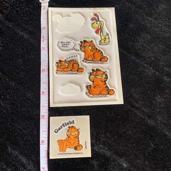 1978 VINTAGE Garfield Sticker Collection - Picture 5 of 5